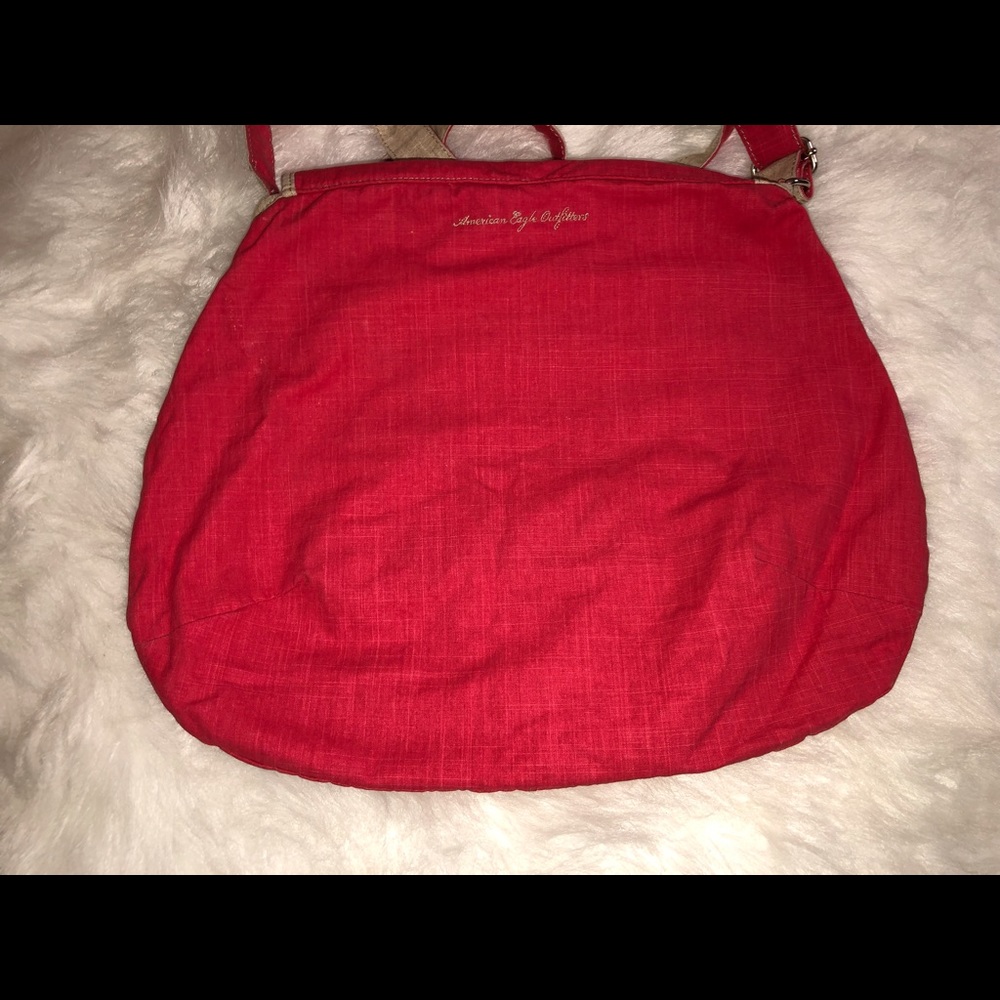 American Eagle Large Crossbody/Weekender Satchel Beach Bag - Picture 6 of 9